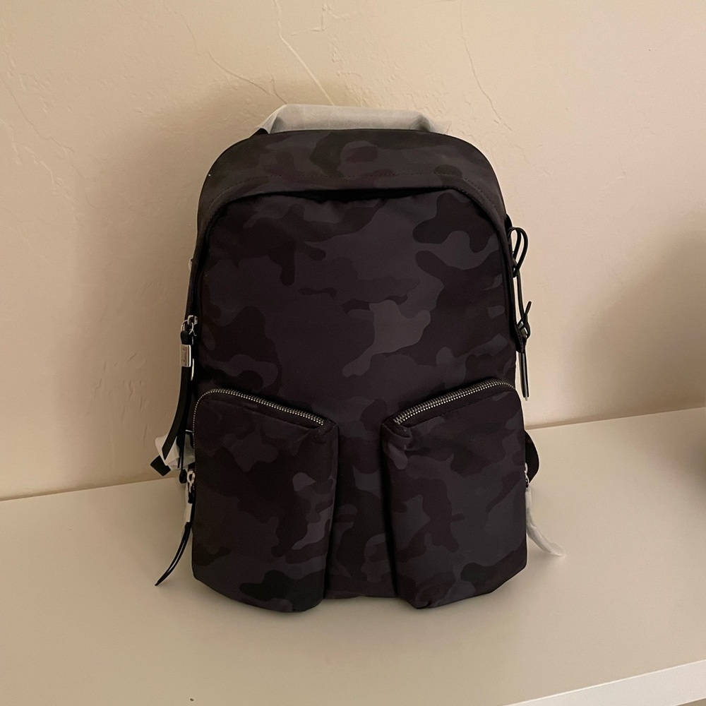 TUMI military print backpack